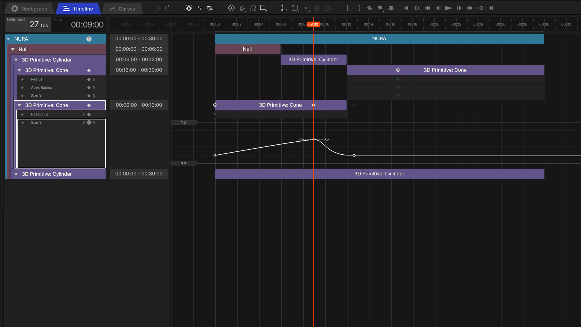Integrated Timeline and Controls