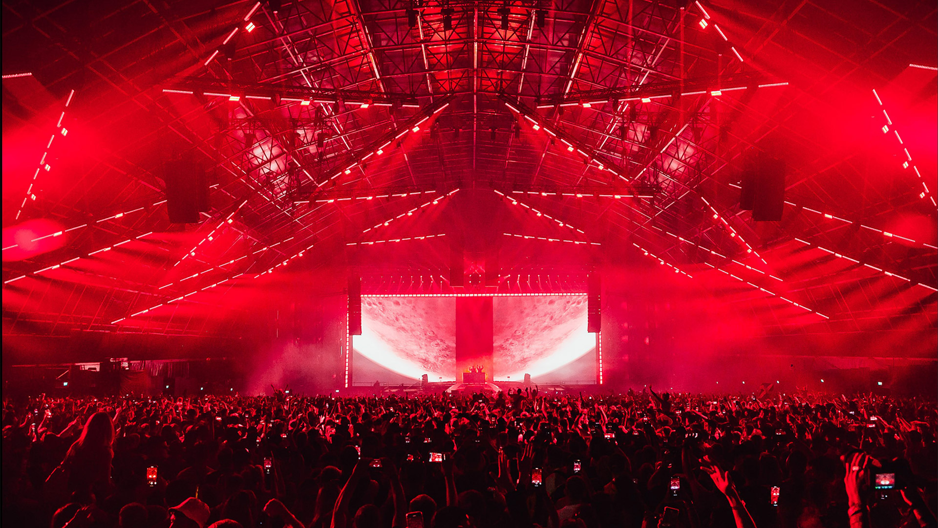 CamelPhat performing at the Steelyard at Creamfields